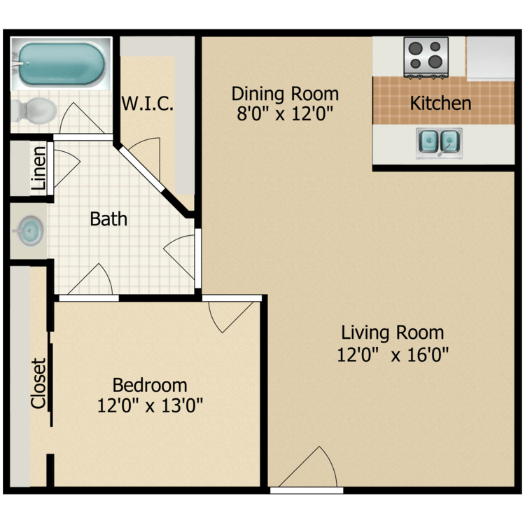 Floor plan image of Scots Pine