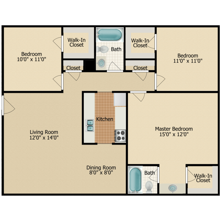 Floor plan image of Mountain Pine