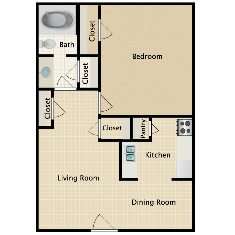 Floor plan image of Villas 1