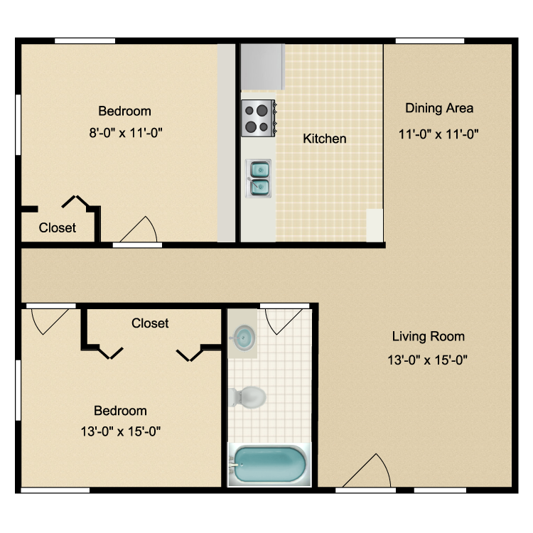Floor plan image of The Lombardy