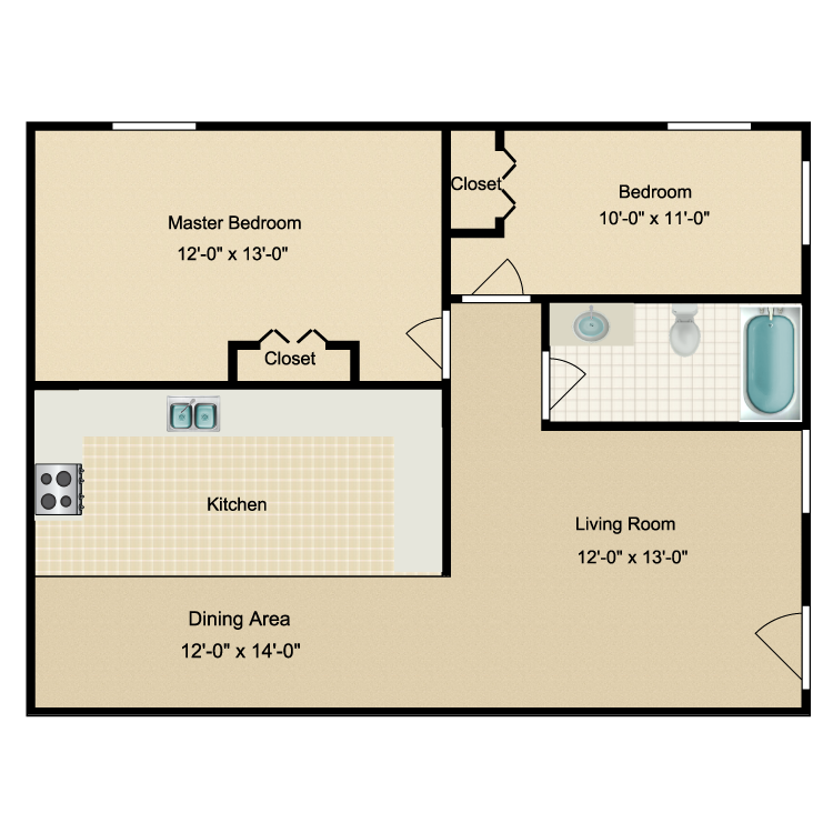 Floor plan image of The Aspen