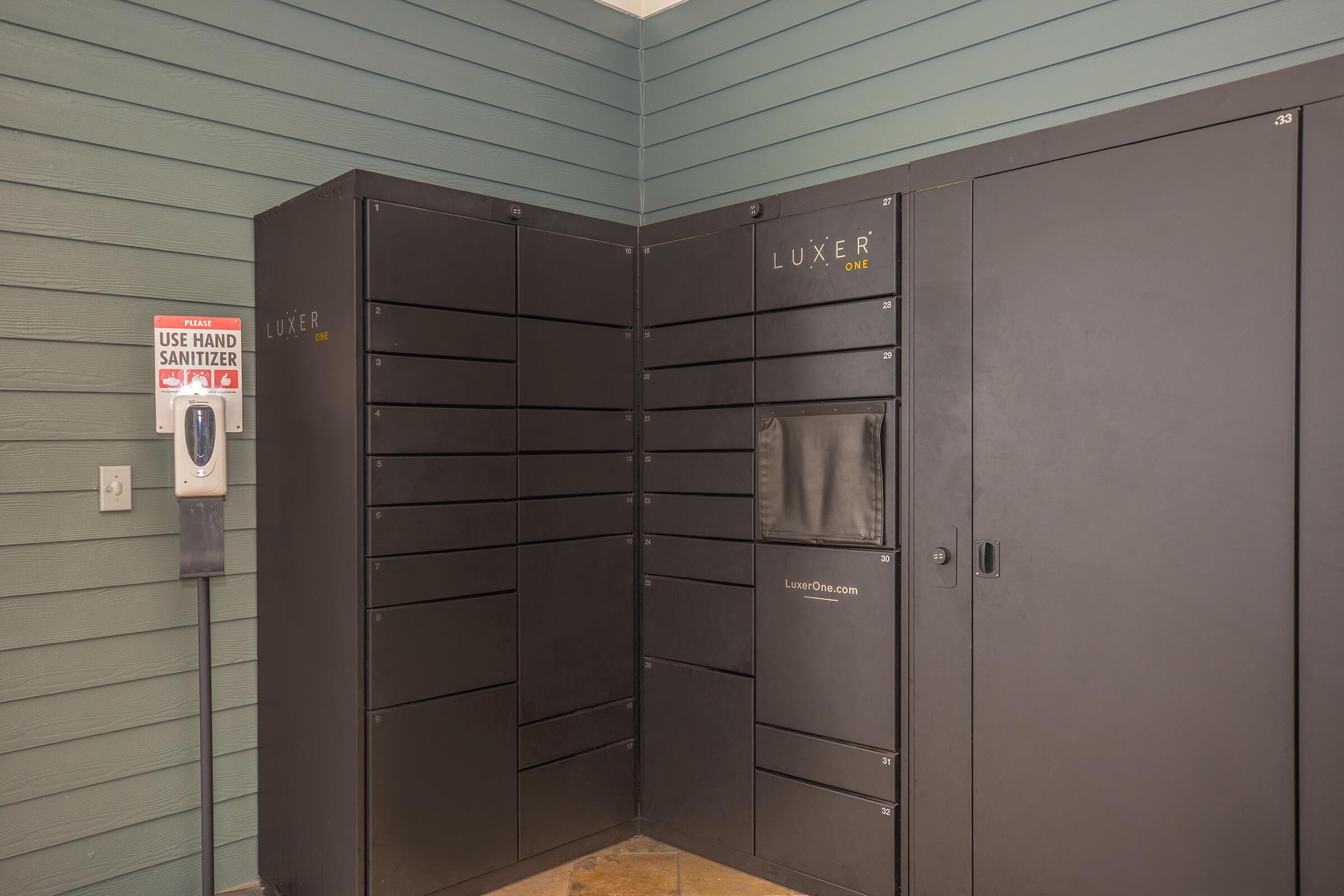 LUXER LOCKERS PACKAGE SERVICES