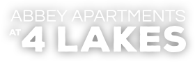 Abbey Apartments at Four Lakes Logo