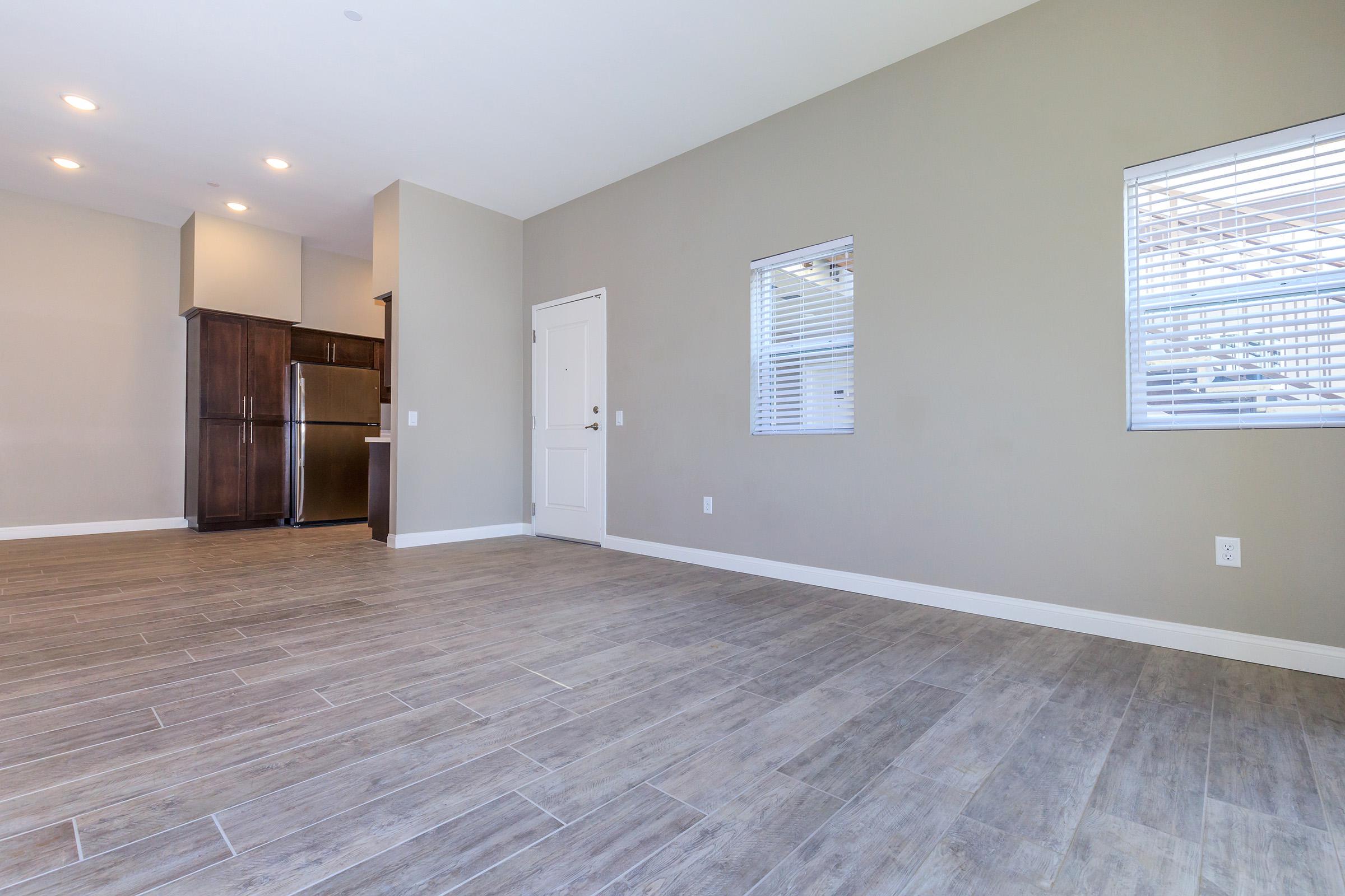 Apartment with wooden floors