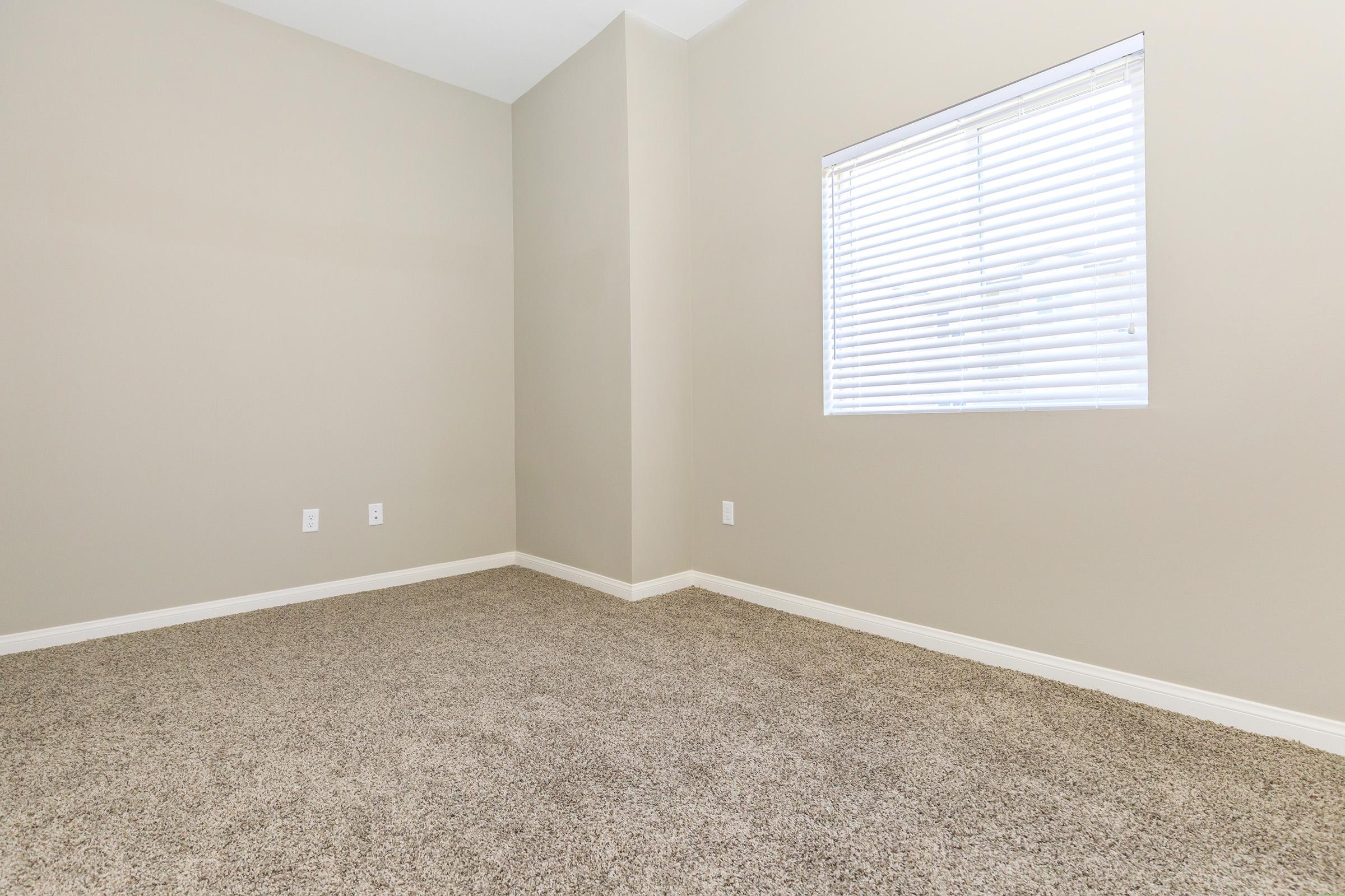 Unfurnished carpeted bedroom