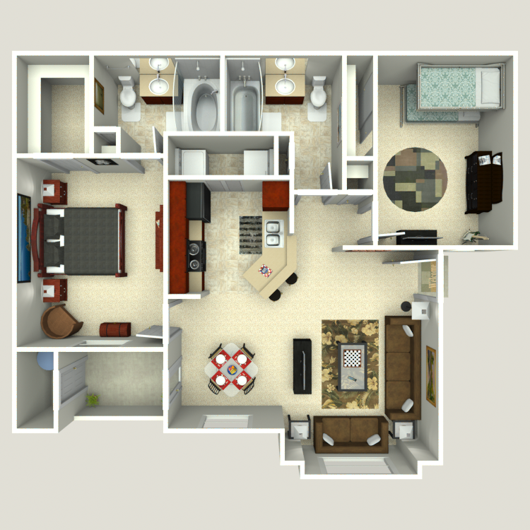 Floor plan image of The Milan