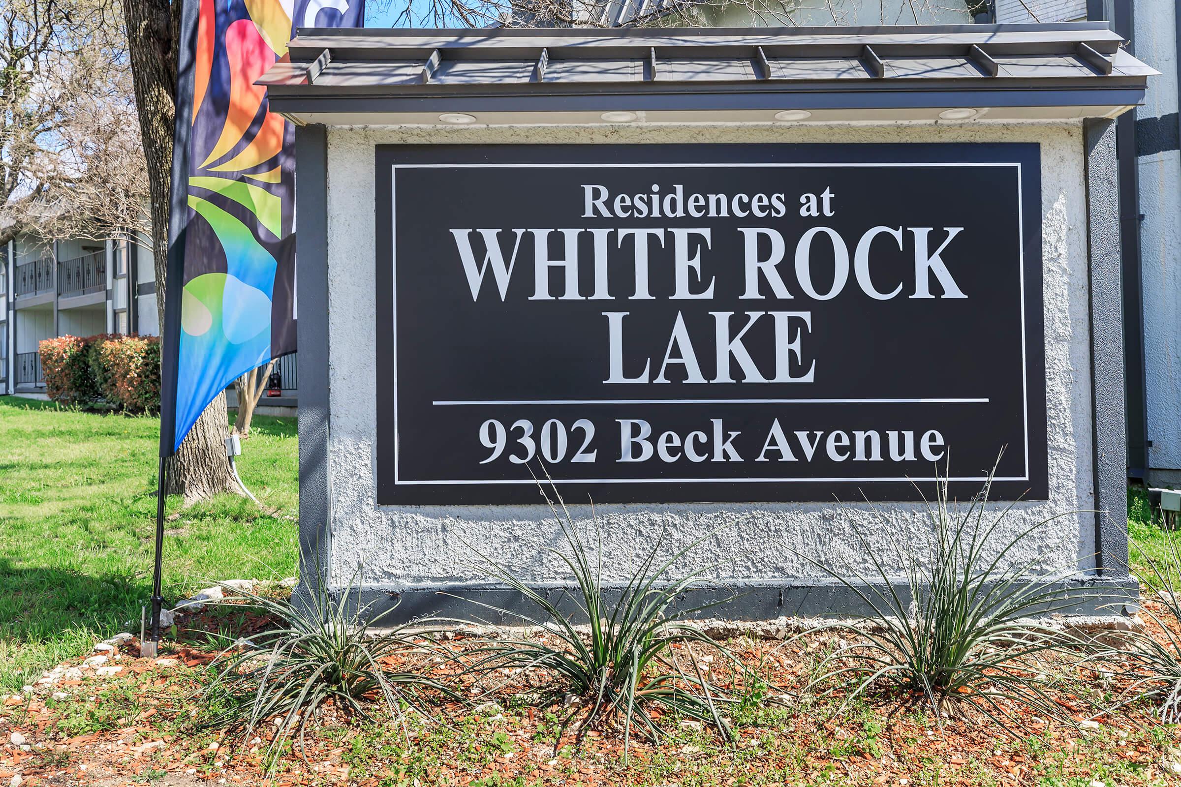 CALL THE RESIDENCES AT WHITE ROCK LAKE TODAY