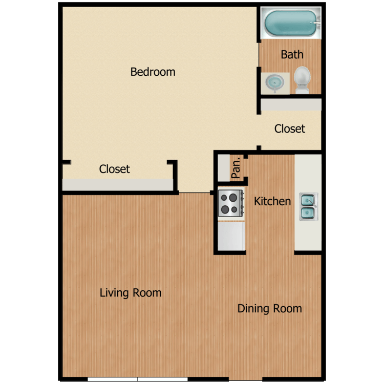 Floor plan image of A1