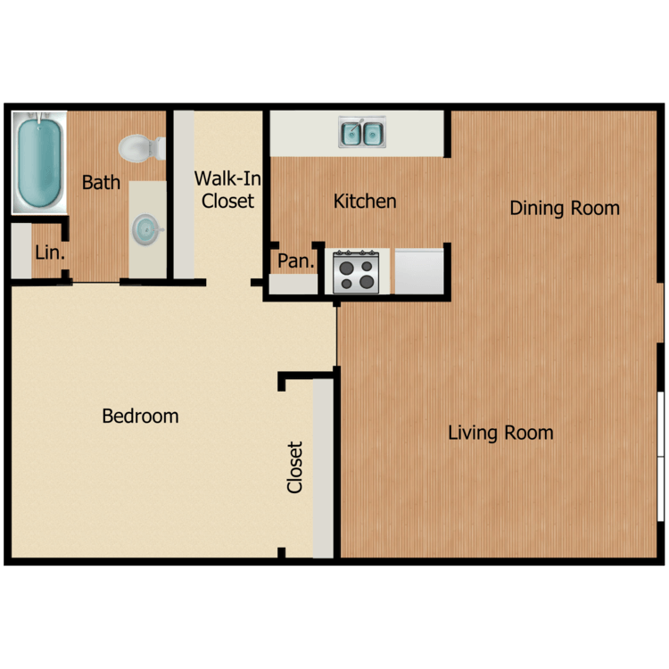 Floor plan image of A2