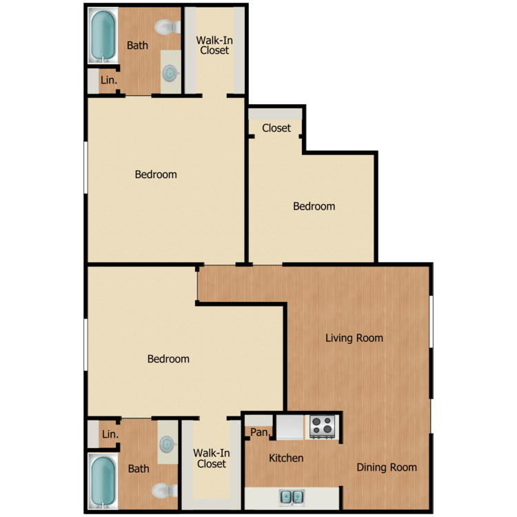 Floor plan image of C