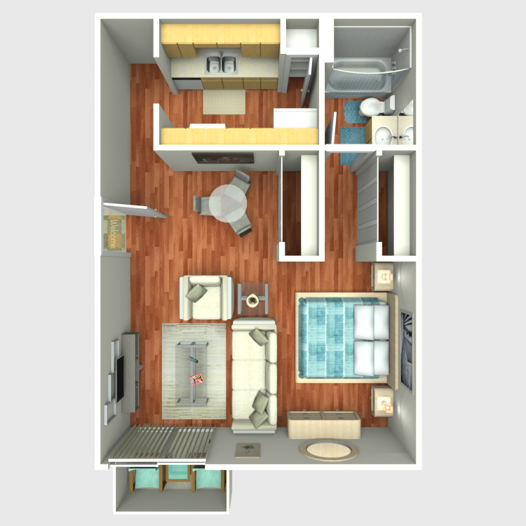 Floor plan image of Lily