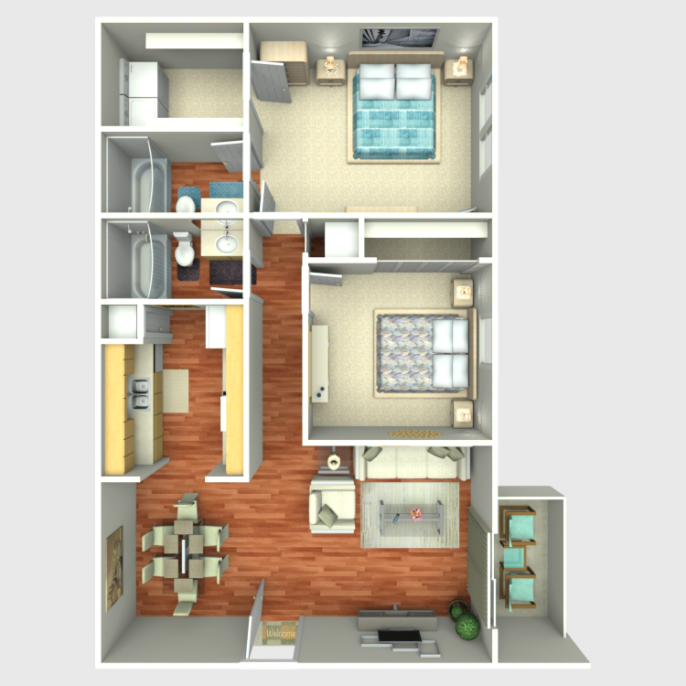 Floor plan image of Magnolia