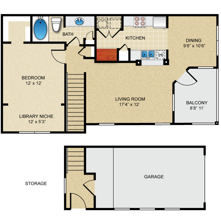 Floor plan image of A3 Brentwood