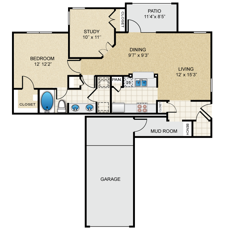 Floor plan image of A5 Prairie