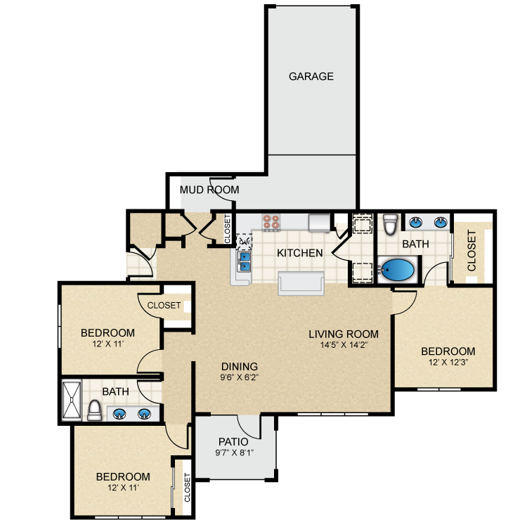 Floor plan image of C1 Laurant