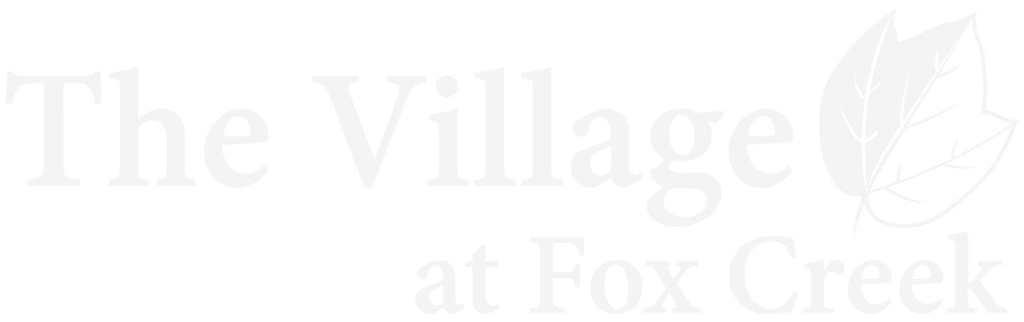 Village at Fox Creek ebrochure logo