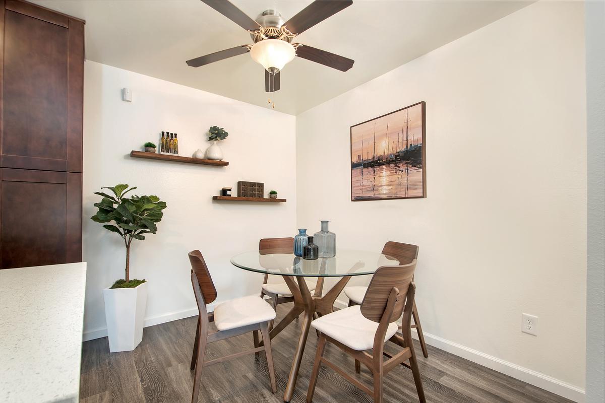 a view of a living room