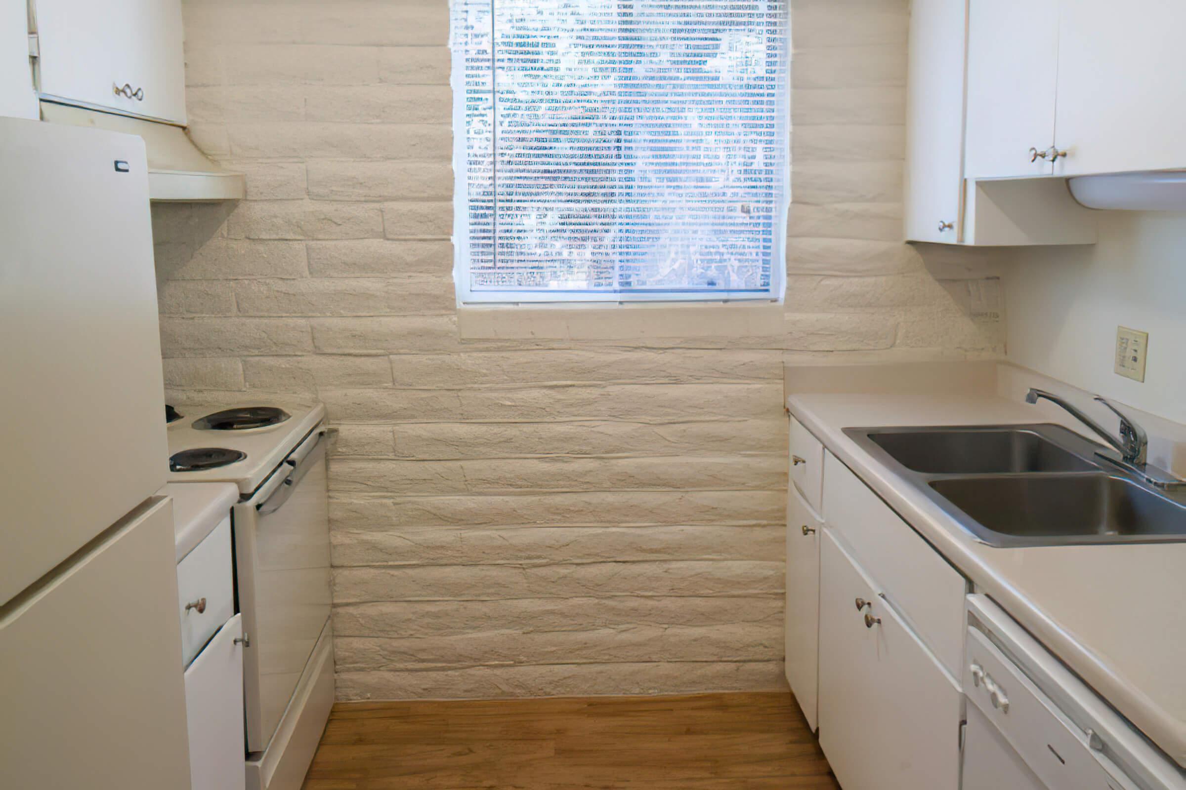 a view of a kitchen