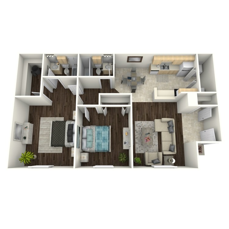 Floor plan image of 2 Bedroom