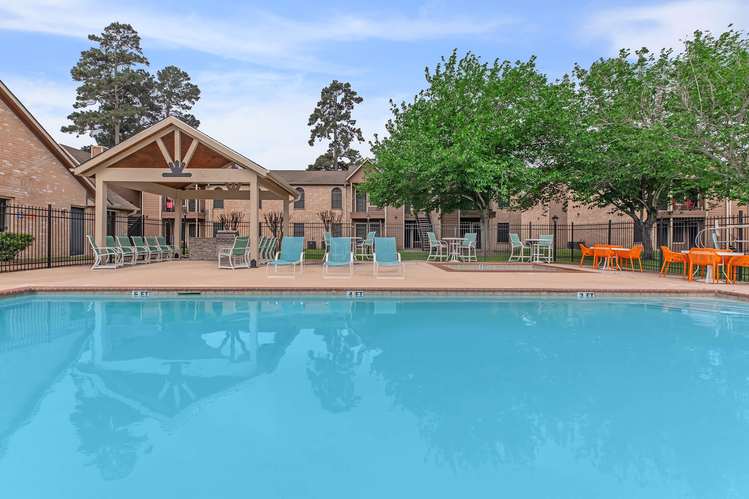 SHIMMERING SWIMMING POOL