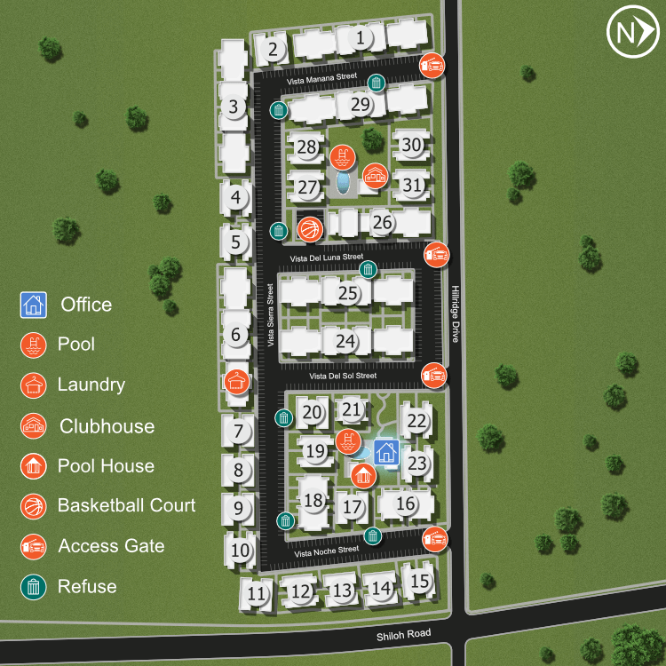 We make every effort to make our website accessible to anybody, especially those with disabilities. If you have question in terms of the relative location of an amenity or apartment home, please give us a call.