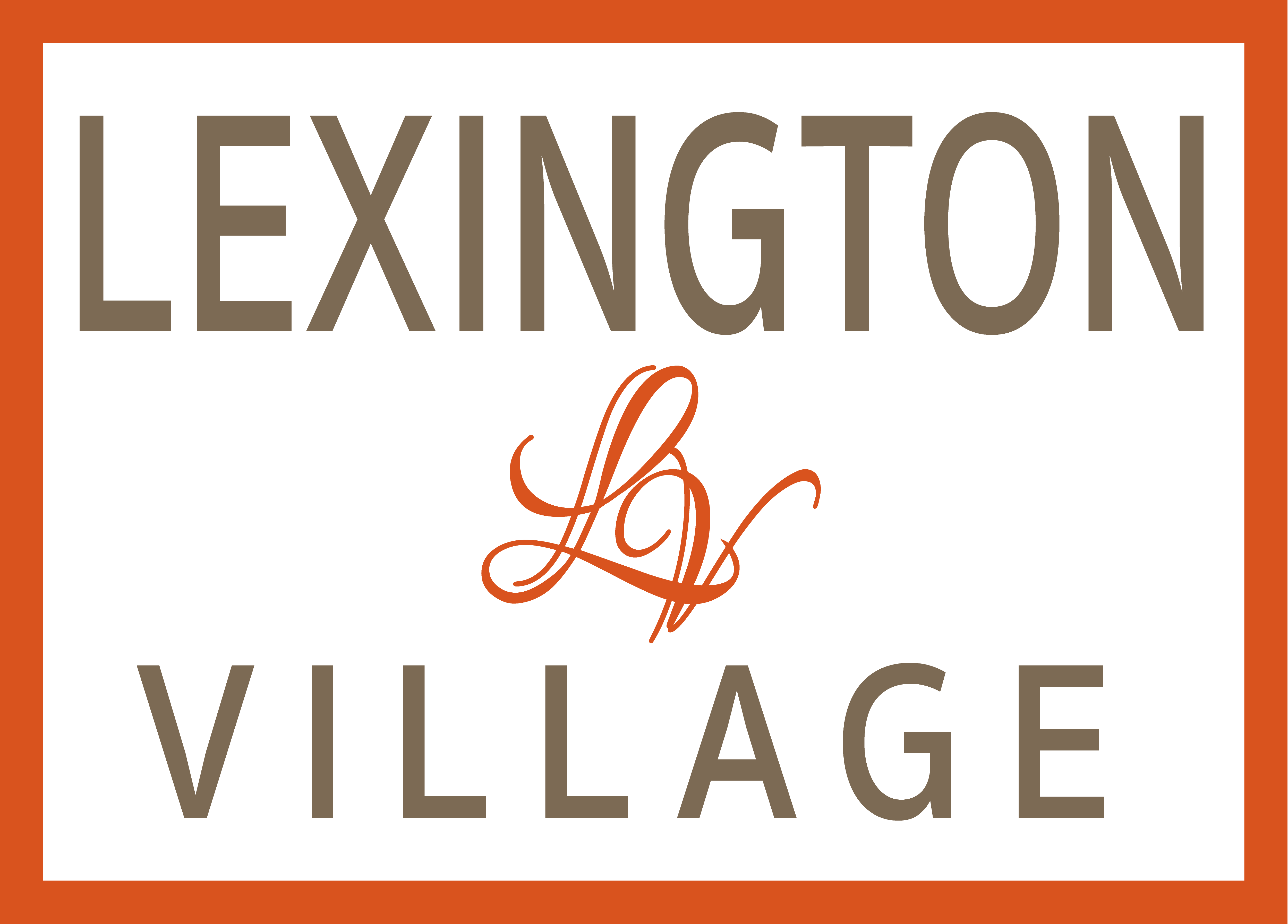 Lexington Village ebrochure logo