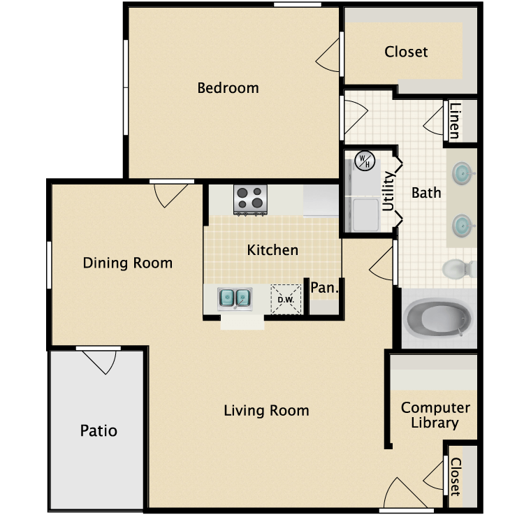 Floor plan image of Greenbriar