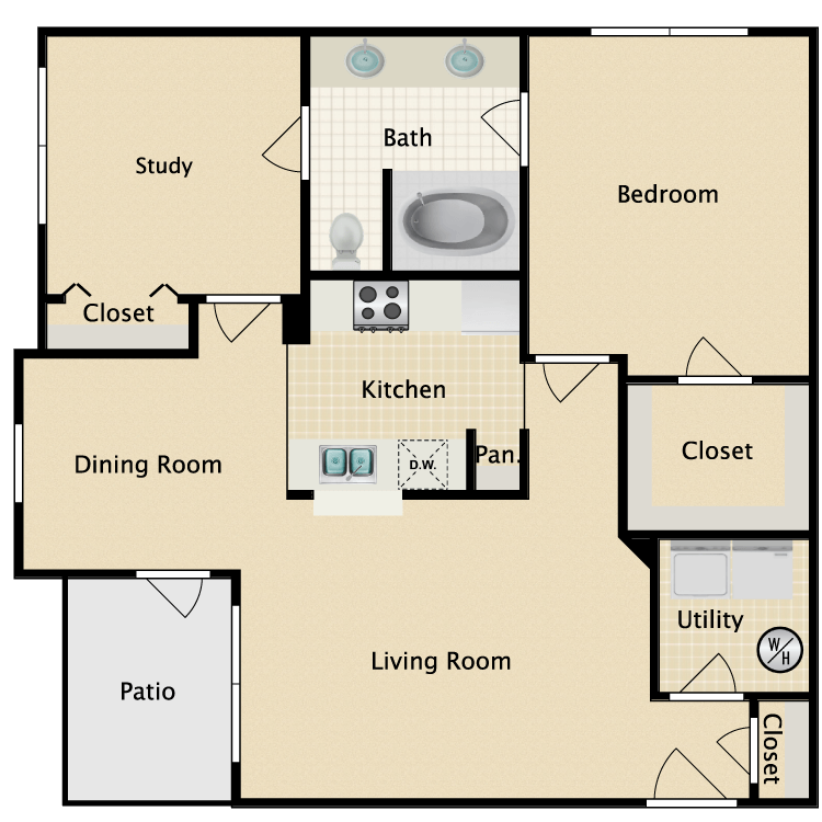 Floor plan image of Greenway