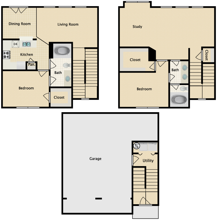 Floor plan image of Weslayan
