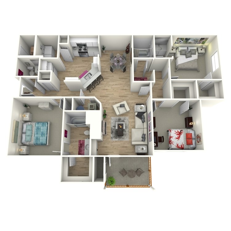 Floor plan image of The Terrell