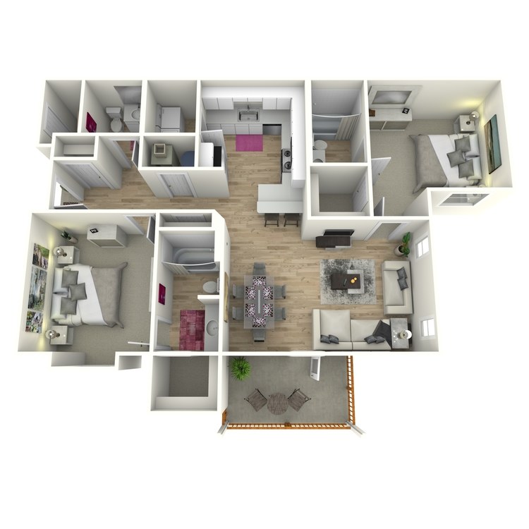 Floor plan image of The Barnes