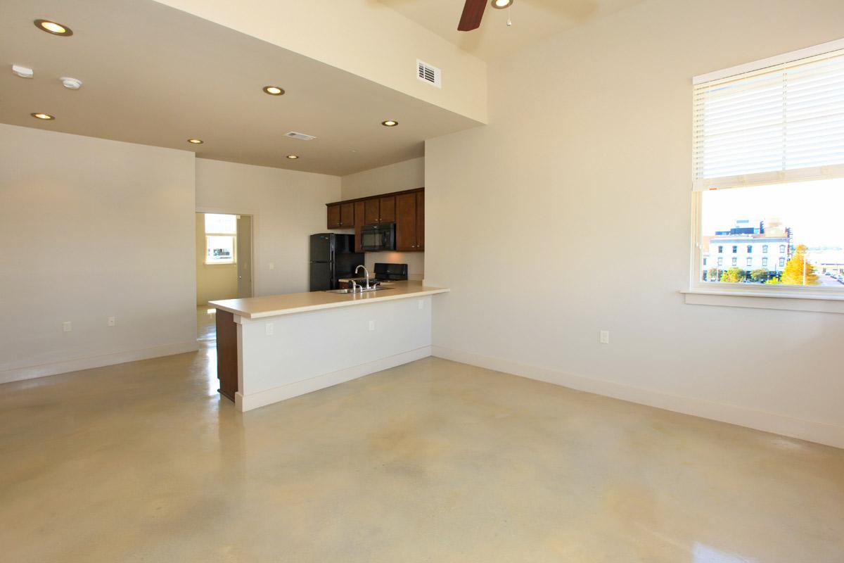a large room