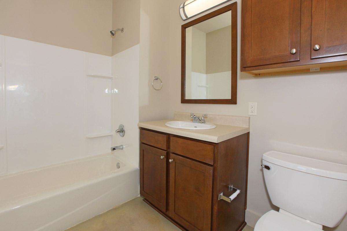 a kitchen with a sink and a shower