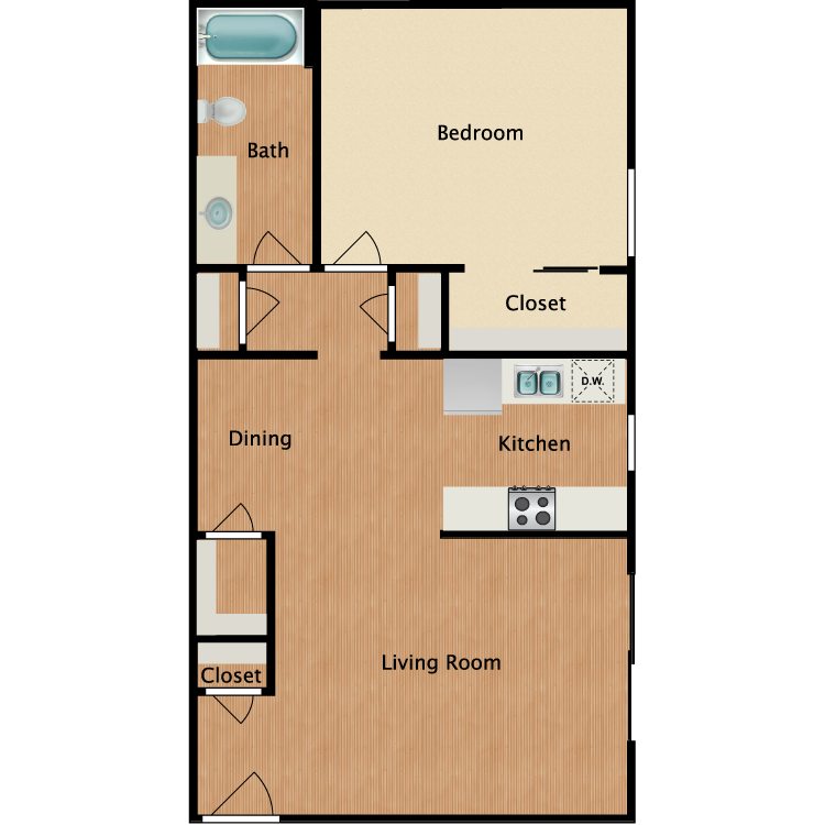 Floor plan image of Plan B