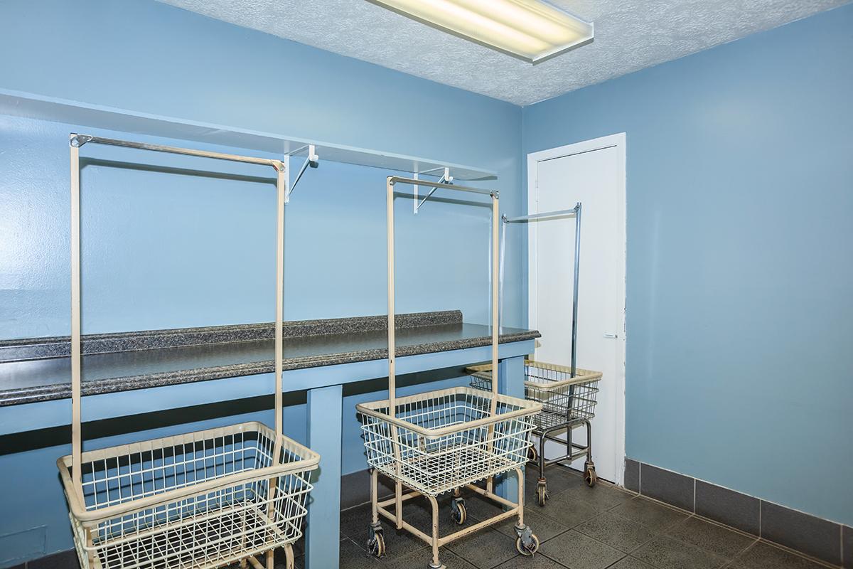 Carts Are Available In The Laundry Room