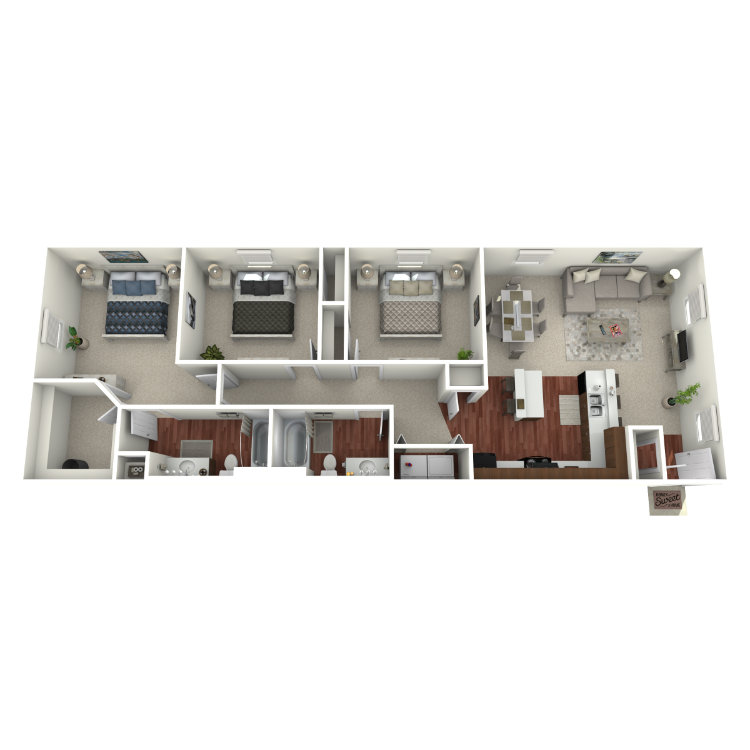 Floor plan image of Barcelona