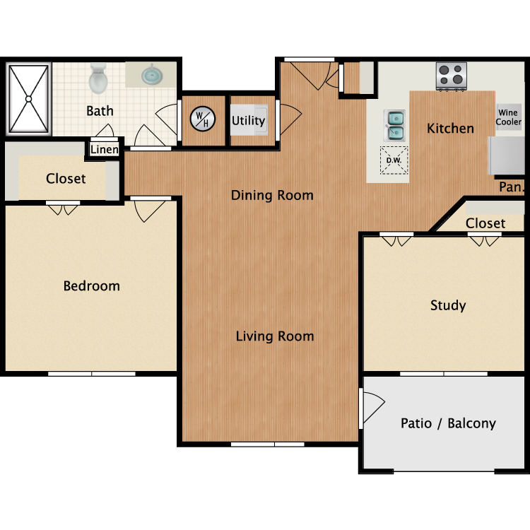Floor plan image of A4