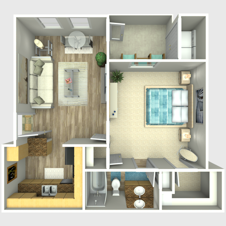 Floor plan image of A1-E