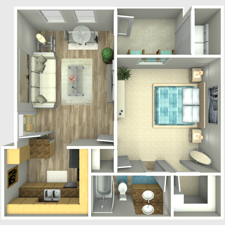 Floor plan image of A1