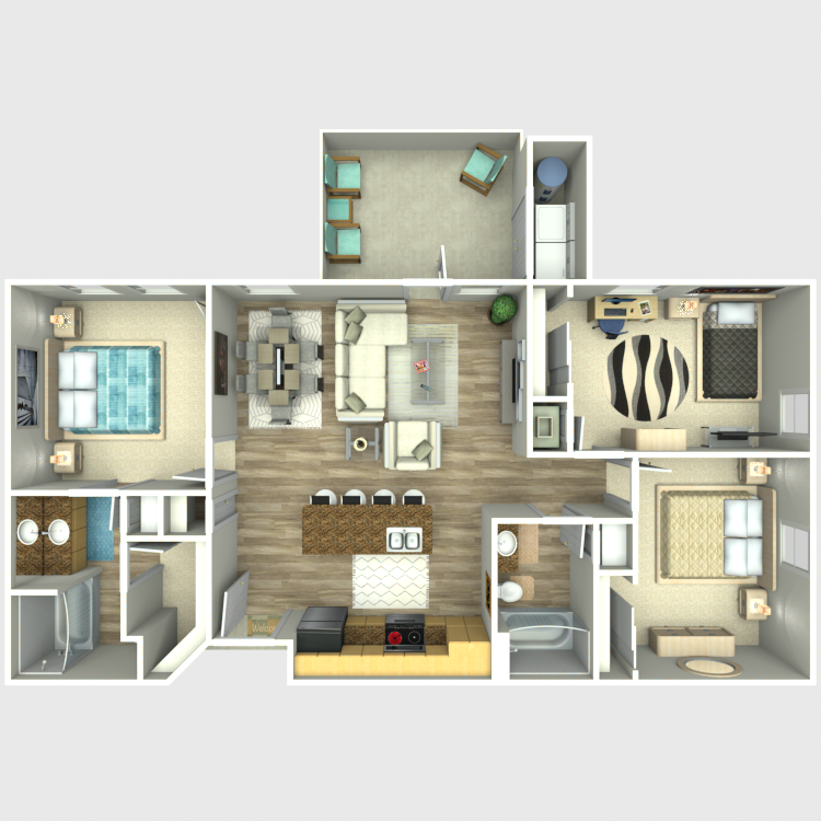 Floor plan image of C1