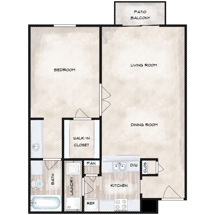 WILLOW floor plan image
