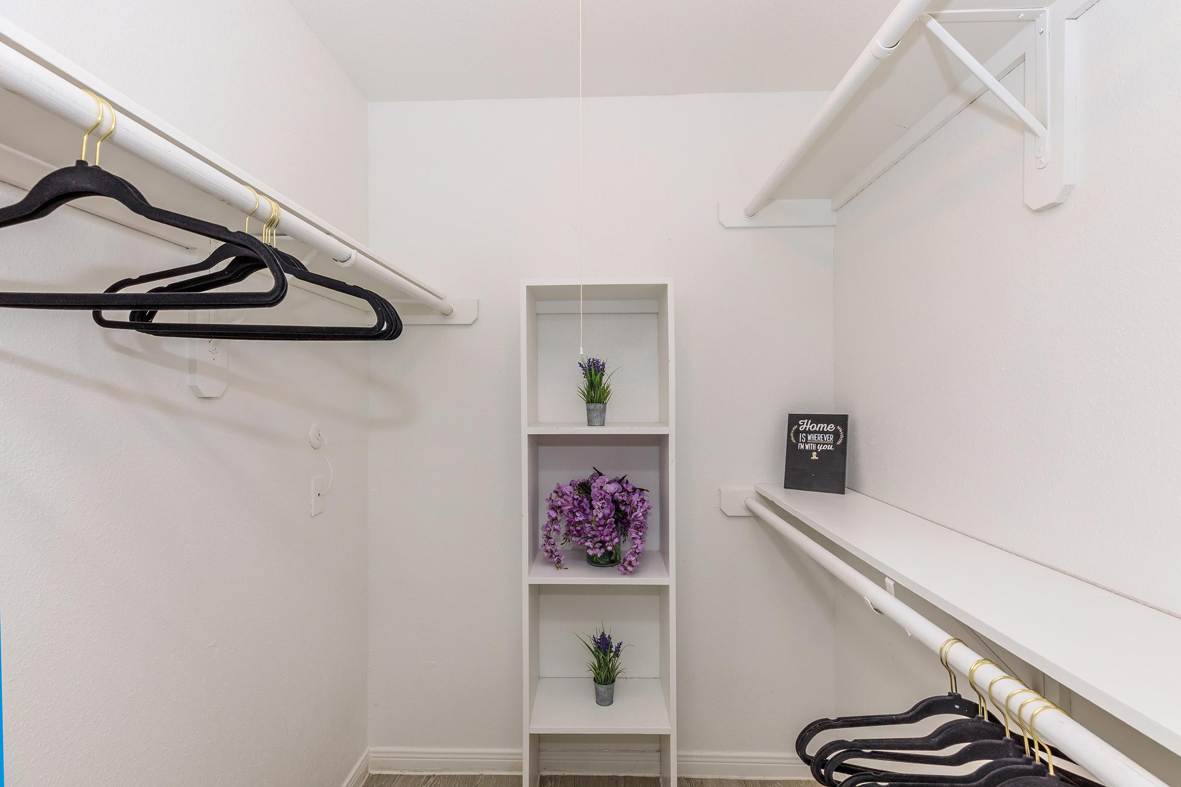 WALK-IN CLOSETS