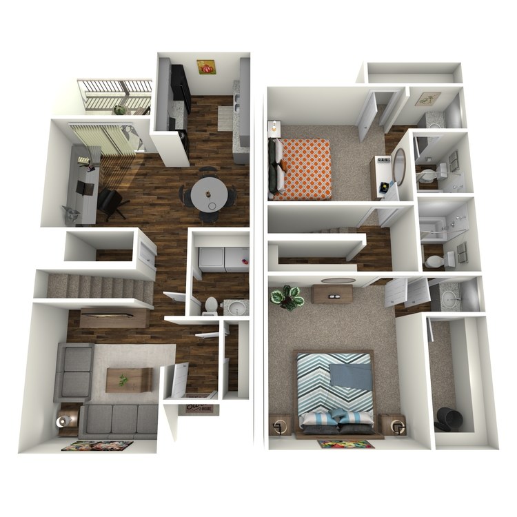 Floor plan image of Luxor