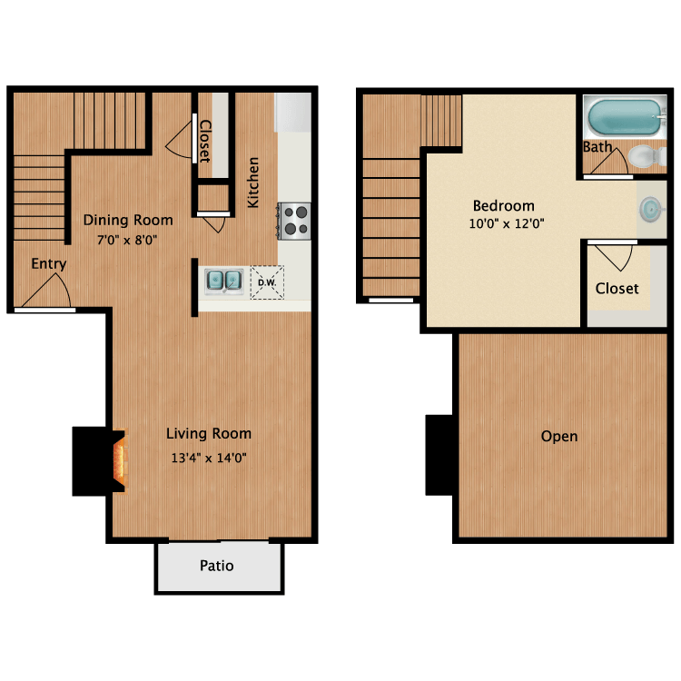 Floor plan image of Oliver