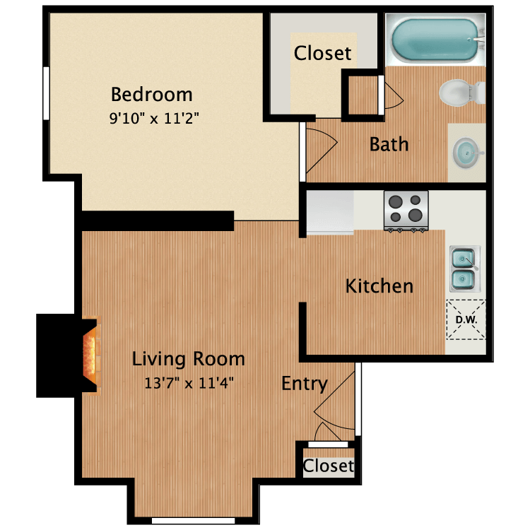 Floor plan image of Milo