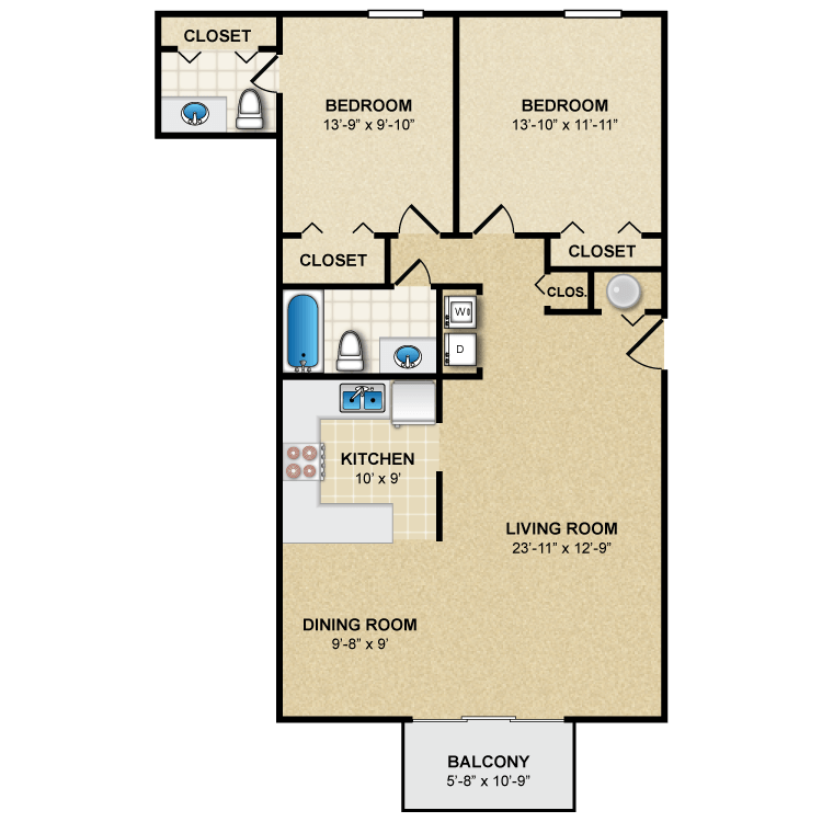 Floor plan image of Norfolk B