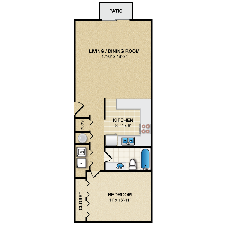 Floor plan image of Oxford