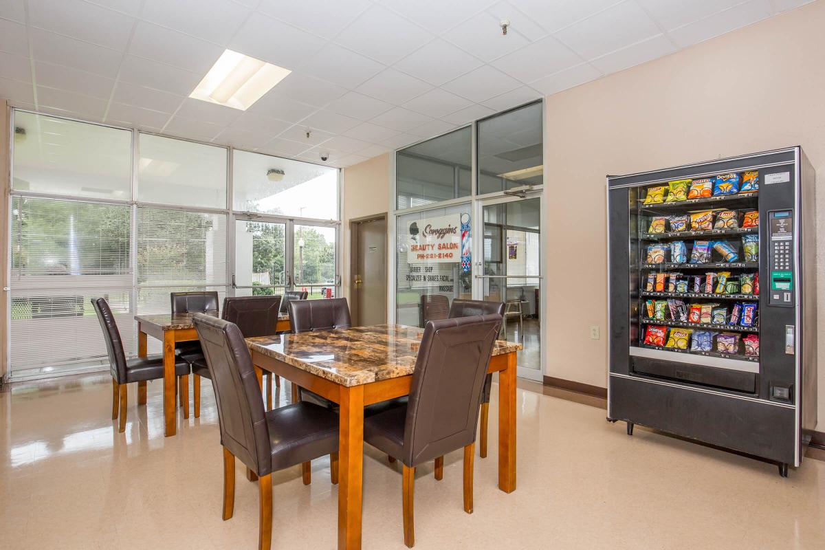 a dining room table