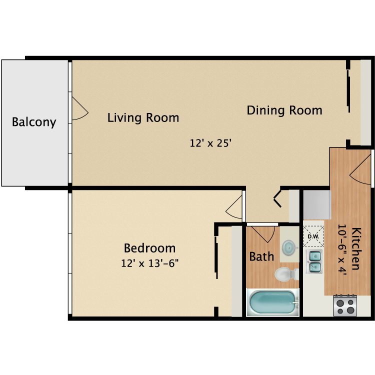 Floor plan image of The Dogwood