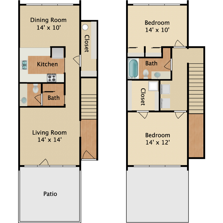 Floor plan image of The Fairmont